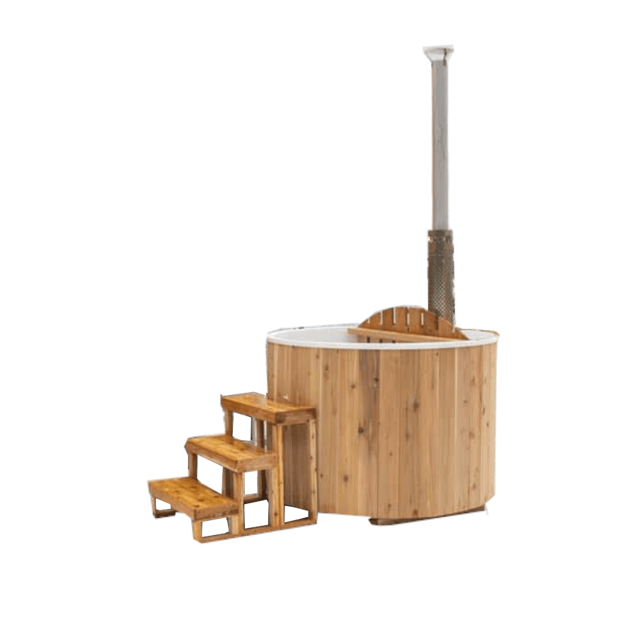 The Evolution Cedar Tub 5' - Knotty Red Cedar - Image 1