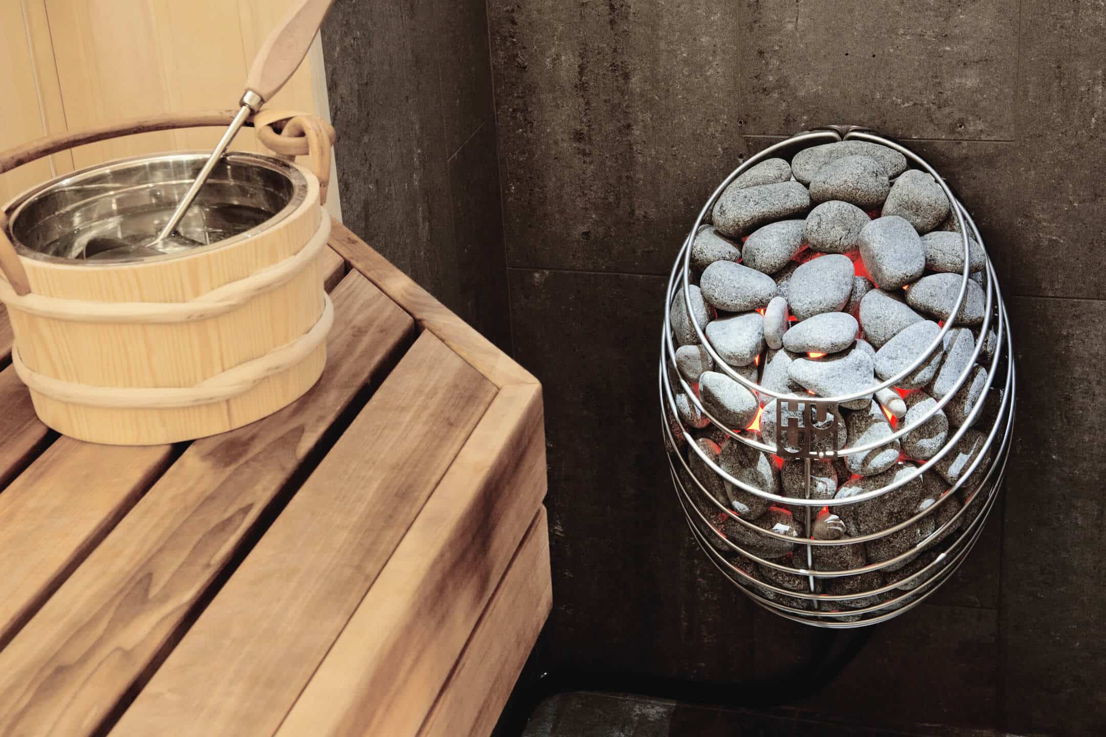 HUUM DROP Electric Sauna Heater 6kW - Side View