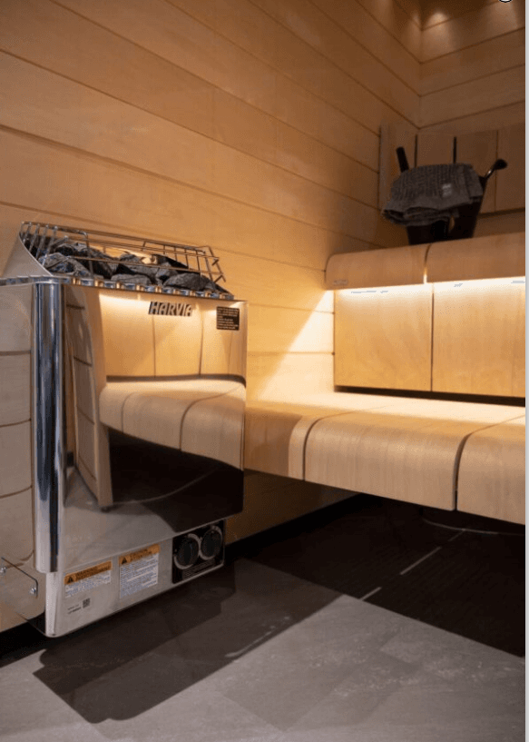 HUUM DROP Electric Sauna Heater 6kW - Side View